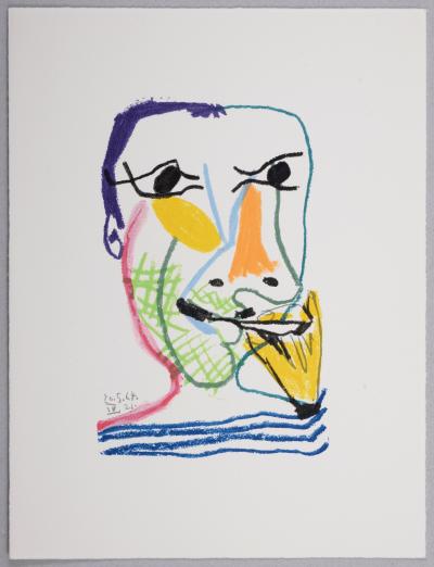 Pablo PICASSO (After) - Le Goût du Bonheur (K), 1970 - Lithograph on Vélin d’Arches paper 2