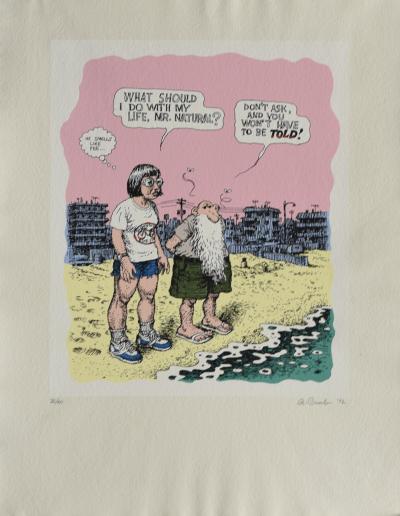 Robert CRUMB - Mr Natural - Sérigraphie numérotée et signée 2
