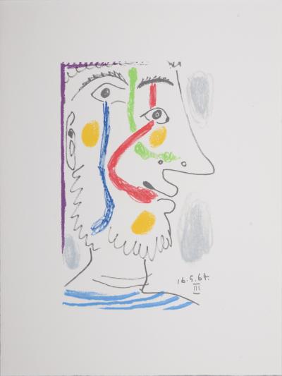 Pablo PICASSO (After) - Le Goût du Bonheur (S), 1970 - Lithograph on Vélin d’Arches paper 2