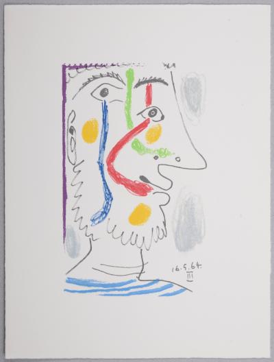 Pablo PICASSO (After) - Le Goût du Bonheur (S), 1970 - Lithograph on Vélin d’Arches paper 2