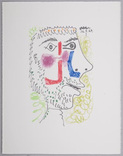 Pablo PICASSO (After) - Le Goût du Bonheur (V), 1970 - Lithograph on Vélin d’Arches paper 2