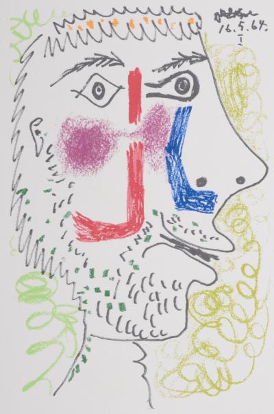 Pablo PICASSO (After) - Le Goût du Bonheur (V), 1970 - Lithograph on Vélin d’Arches paper 2