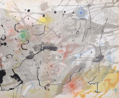 Joan MIRO - Graphismes, 1961 - Lithographie originale en couleurs sur papier vélin (triptyque) 2