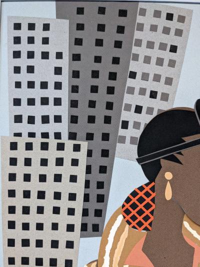 Michael ROBERTS - New York élégance, c. 1990 - Papier découpé 2