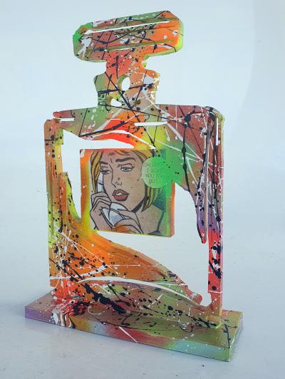 SPACO -  Lichtenstein Chanel, 2022 - Sculpture 2