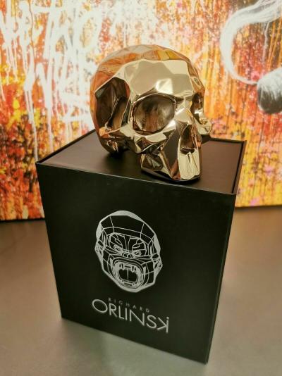 Richard Orlinski - SKULL Spirit (Gun Edition) - Tête de mort 2