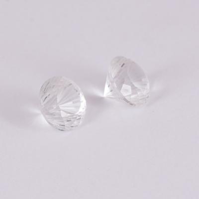 5,35 carats. Paire de Topazes Blanches 2