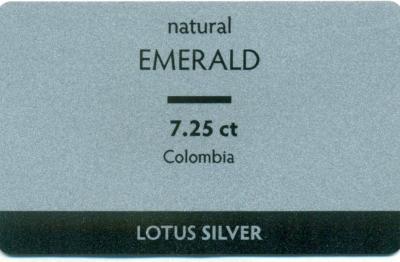 7,25 carats. Émeraude, Colombie 2