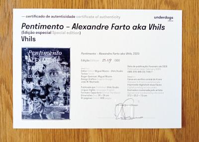 Vhils - Pentimento Spécial Edition, 2020 - Livre d’art 2