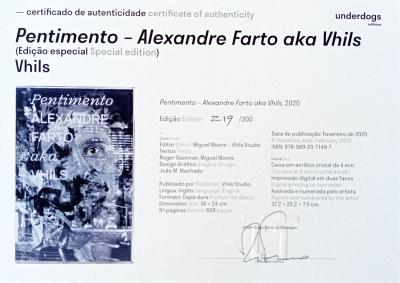 Vhils - Pentimento Spécial Edition, 2020 - Livre d’art 2