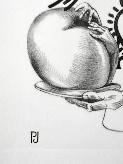 Pierre JACOB - JAWS A  - 2022, épreuve Lithographique 2
