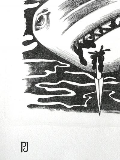 Pierre JACOB - JAWS C - 2022, épreuve Lithographique 2