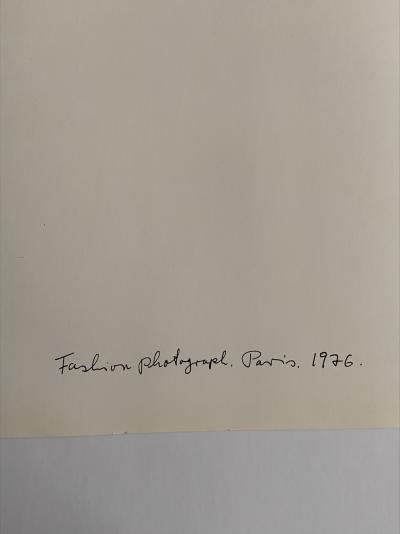 Helmut Newton - Fashion Photograph, Paris, 1977 - Photo-lithographie 2