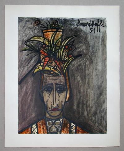 Bernard BUFFET (d'après) - Carnaval, 1960 - Lithographie au pochoir 2