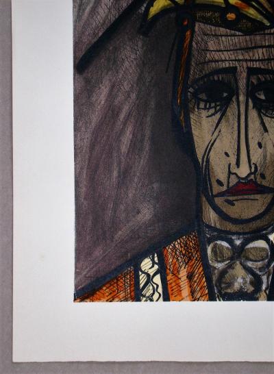 Bernard BUFFET (d'après) - Carnaval, 1960 - Lithographie au pochoir 2