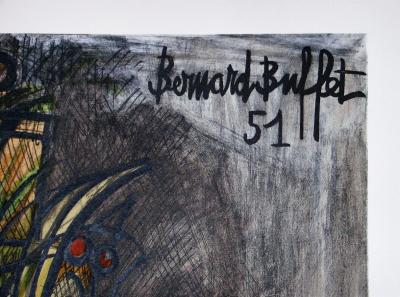 Bernard BUFFET (d'après) - Carnaval, 1960 - Lithographie au pochoir 2