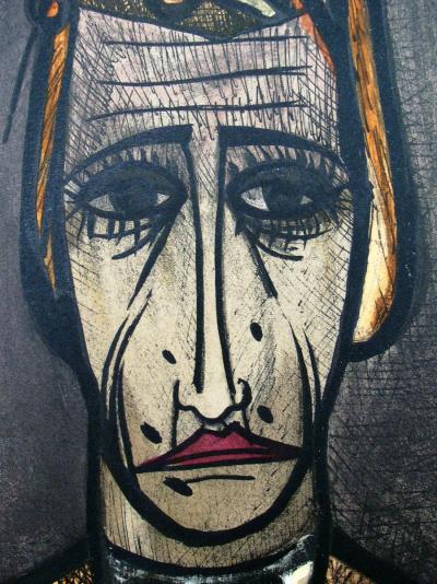 Bernard BUFFET (d'après) - Carnaval, 1960 - Lithographie au pochoir 2