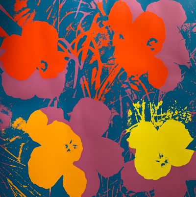 Andy WARHOL (d’après) - Poppy Flowers 11.66 - Sérigraphie 2