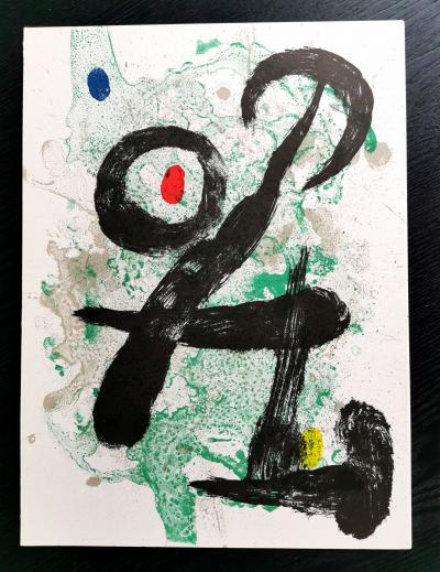Joan Miro - Lithographie originale - 1963
