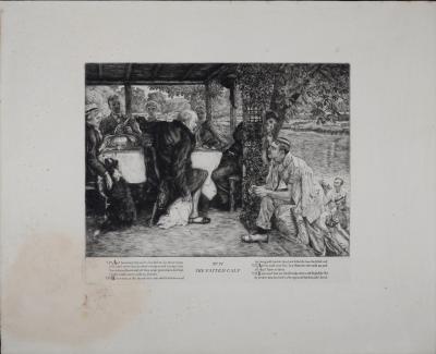 James TISSOT - Le Fils Prodigue, 1882 - Ensemble de 4 eaux-fortes 2