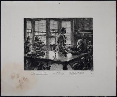 James TISSOT - Le Fils Prodigue, 1882 - Ensemble de 4 eaux-fortes 2