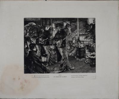 James TISSOT - Le Fils Prodigue, 1882 - Ensemble de 4 eaux-fortes 2