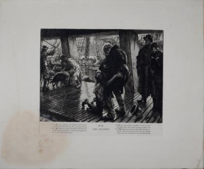James TISSOT - Le Fils Prodigue, 1882 - Ensemble de 4 eaux-fortes 2