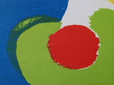 Sonia Delaunay (1885 - 1979) Danseuse Espagnole, 1969  Lithographie originale 2