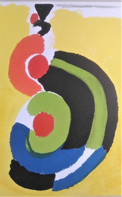 Sonia Delaunay (1885-1979) - Danseuse Espagnole, 1969 - Lithographie originale 2