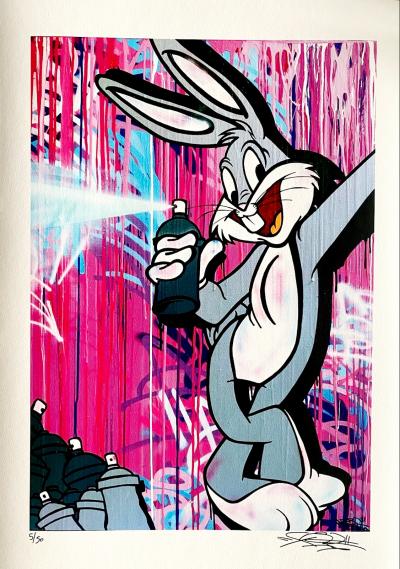 FAT - Bugs Bunny - Lithographie signée 2