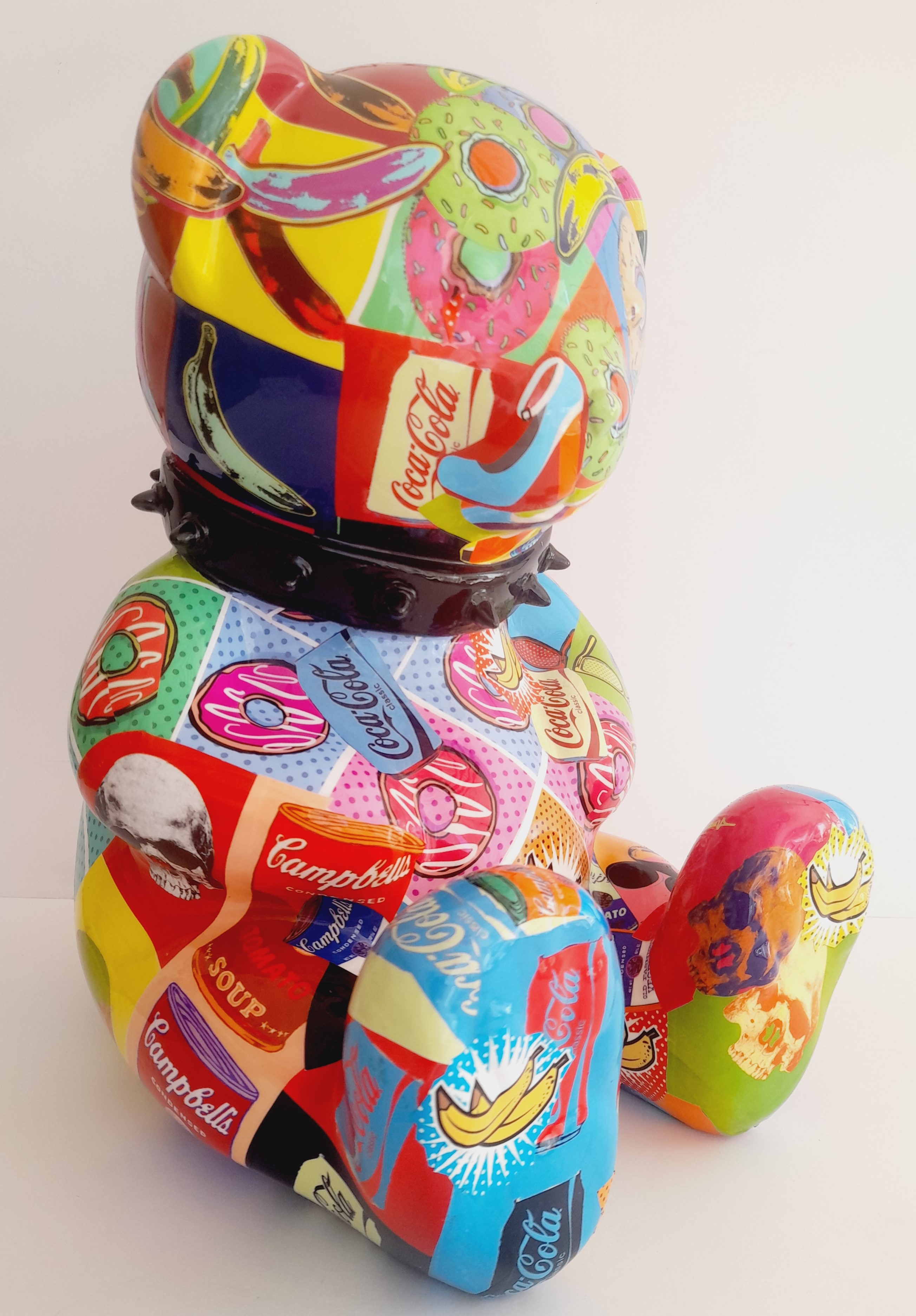 Patrick KONRAD - Pop Art Crazy Bear - Sculpture - Revelations - Plazzart