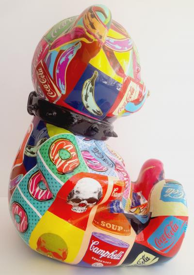 Patrick KONRAD -  Warhol Crazy Bear  - Sculpture 2