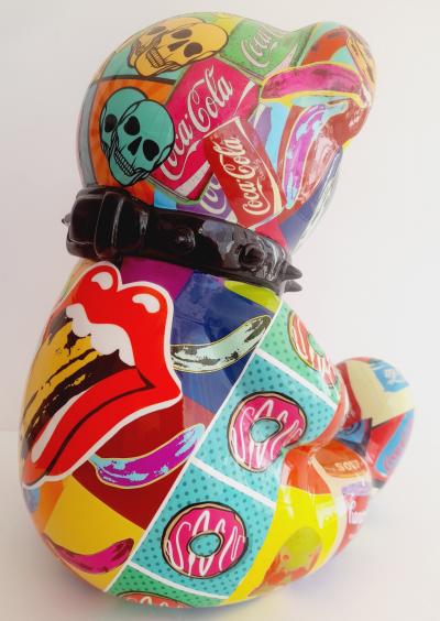Patrick KONRAD -  Warhol Crazy Bear  - Sculpture 2