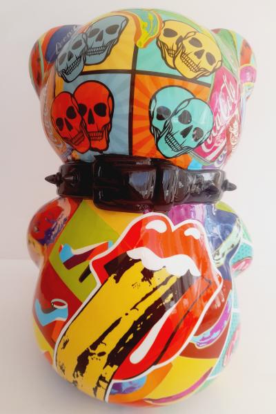 Patrick KONRAD -  Warhol Crazy Bear  - Sculpture 2