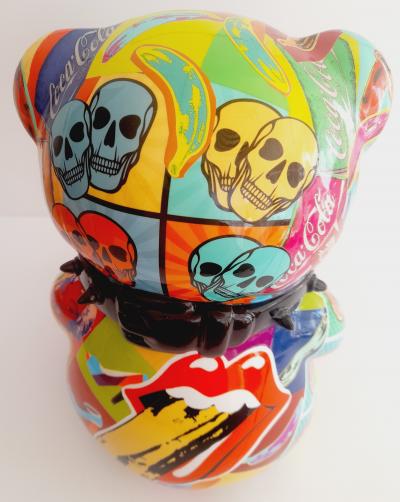 Patrick KONRAD -  Warhol Crazy Bear  - Sculpture 2
