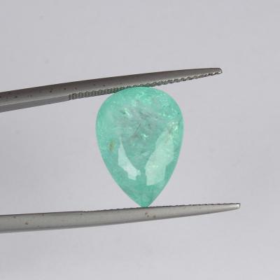 9,88 carats. Tourmaline Paraiba vert bleuté néon 2