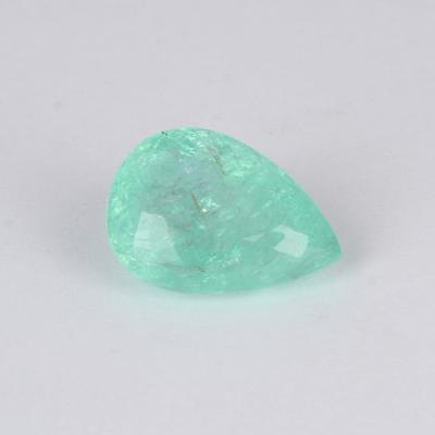 9,88 carats. Tourmaline Paraiba vert bleuté néon 2