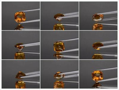 4,86 carats. Quartz Orange 2