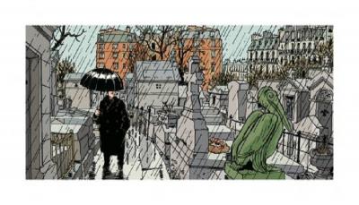 Jacques Tardi - Nestor Burma 20ème arr. de Paris - Estampe signée 2