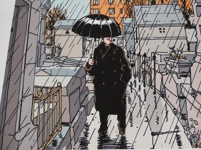 Jacques Tardi - Nestor Burma 20ème arr. de Paris - Estampe signée 2