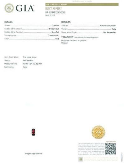 1,07 ct. Rubis 2