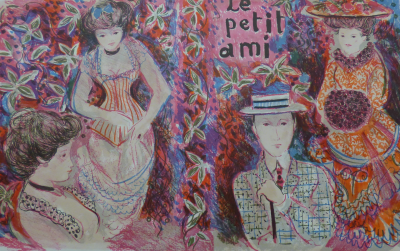Emilio GRAU-SALA - Le Petit Ami, 1960 - Lithographie originale signée au crayon 2