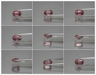2,01 carats. Grenat Malaya Rose Naturel 2