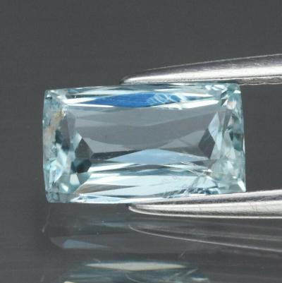1,36 ct. Aigue-Marine Bleu Verdâtre Naturelle - BRÉSIL 2