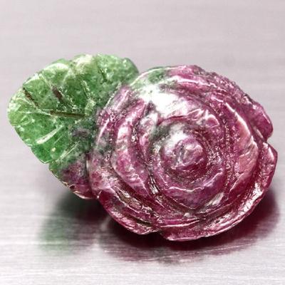 21,41 carats. Rubis en Zoïsite 2