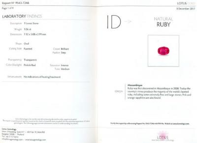 1,06 ct. Rubis non traité 2