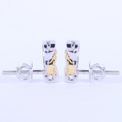 White Gold Diamond Earrings 2