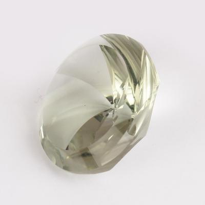 16,49 carats. Améthyste Verte Taille Fantaisie 2