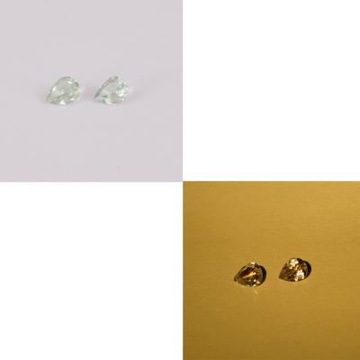 0,64 ct. Paire (2) Alexandrites 2