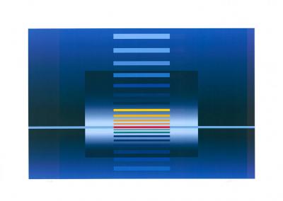 Friedrich Geiler  - Composition Géométrique, 2021 - Impression signée 2